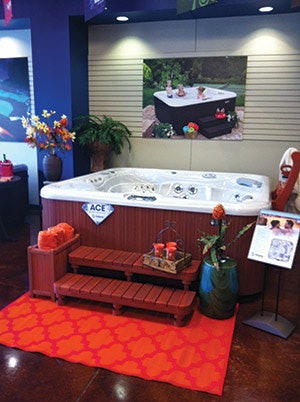 photo of high-tech pool and spa makeover