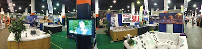 photo of pool and spa show