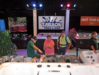 photo from a spa show