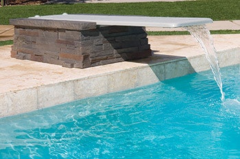 photo of a diving board
