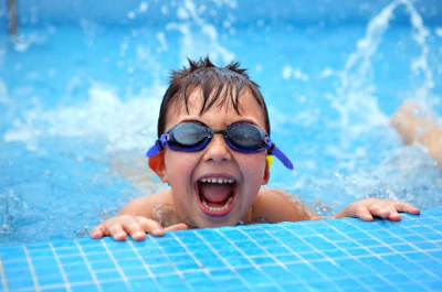 Kid Swimming