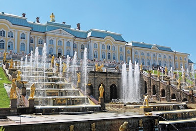 photo of fountains without pumps