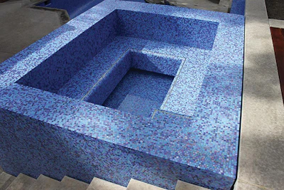 photo of a custom spa
