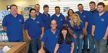 photo of the Ajax Pool and Spa team