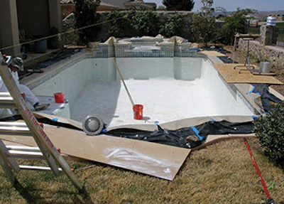 Proper installation of a fiberglass surface is a multi-step process that requires both training and the right equipment to ensure long service life for the surface.