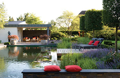 When designed and installed correctly, Natural Pools effectively combine the natural beauty of a pond with the utility of a swimming pool, all the while utilizing natural processes to generate desirable water without the use of sanitizing chemicals.