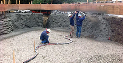 photo of pool project