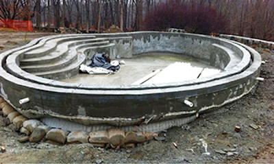 photo of pool project