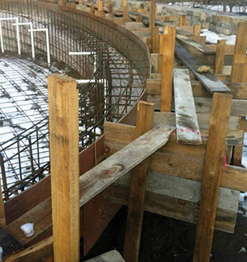 photo of pool project