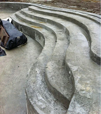 photo of pool project