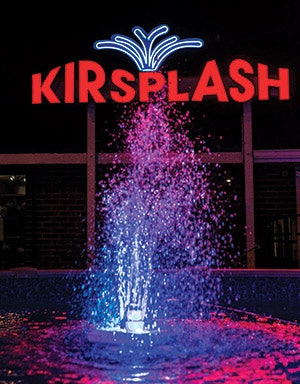 Kirsplash store sign