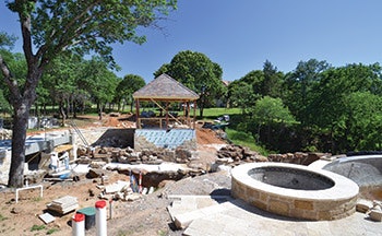 photo of Mike Farley and Claffey Pools project