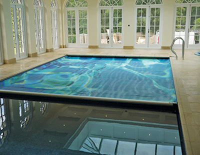 Automatic covers displaying works of art might not be for every client, but for those inclined to spend the extra money, the cover becomes a new type of canvas.