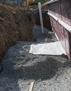 photo of a swimming pool construction