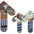 photo of a pool store counter enclosed in up arrows.