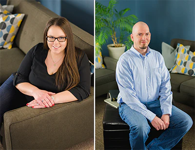 Jennifer Goldfinch, Joe Tuttle.