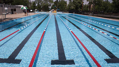 photo of a public swimming pool