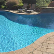 LOOP-LOC's PearlEssence liners creates the look of tile through vinyl liner. Photo courtesy of LOOP-LOC.