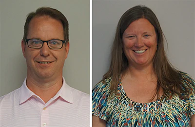 Pete Westfall and Kristin Woiteshek