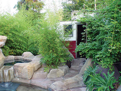 A glimpse of the 'shipwreck' I added to my own backyard pool. - Click to enlarge