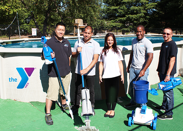 Water Tech is putting its pool care expertise to good use by supporting the local YMCA.