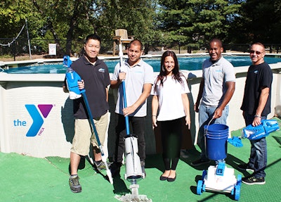 Water Tech is putting its pool care expertise to good use by supporting the local YMCA.