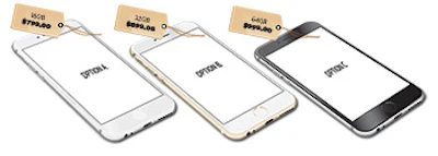 A close look at the decoy effect. Which phone would you choose? - Click to enlarge