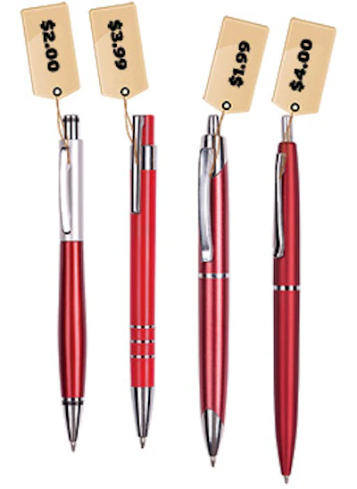 The pen study by Kenneth C. Manning and David E. Sprott revealed the science behind charm pricing.