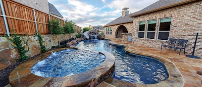 This submission from Southernwind Pools (McKinney, Texas) won a bronze award last year.