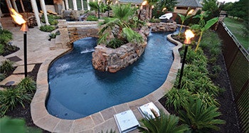 Much to my surprise, coverage of this project went 'viral' leading to a wave of interest and inquiries from contactors and homeowners looking to install a lazy river of their own. (Photo courtesy of Claffey Pools)