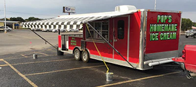 Inspired by his time at the Sundance dealer conference in Anaheim, Buckingham invited three local food trucks to work the sale.