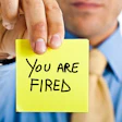 For the record, a Post-it note isn't the best way to fire someone.