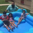Todd Arredondo and a few happy, new pool owners. (Photo via Facebook)