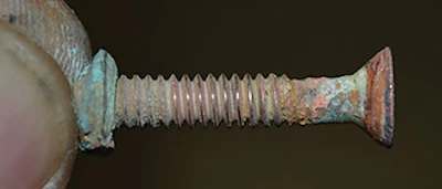One of the most compelling clues was the smallest: the stainless steel light-ring screws, which demonstrated almost uncanny damage in an extremely short time frame.