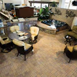 The showroom at Imagine Backyard Living illustrates the many ways portable spas and outdoor furniture can intertwine.