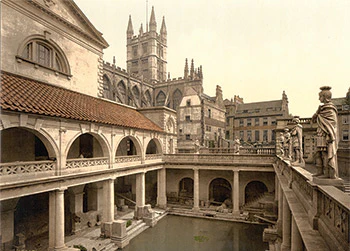 Roman Baths C1900 2 916 Sm
