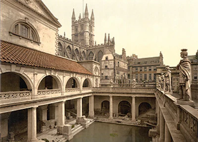 Roman Baths C1900 2 916 Sm