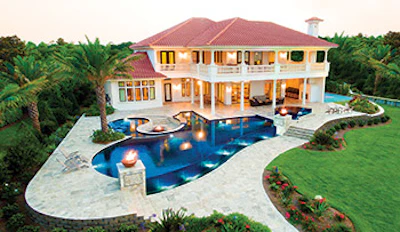 Category: Concrete Pools, Freeform (601 sq. ft. or more) By: Cox Pools, Panama City Beach, Fla.
