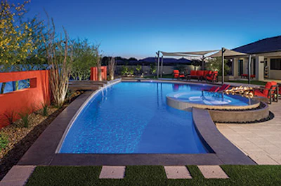 Category: Concrete, Geometric (601 sq. ft. or more) By: Premier Paradise (CBP, CSP), Gilbert, Ariz.