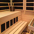 Aq417 Saunas Custom Is Interior Surface Mount Panels Brown Rento Bucket Feat