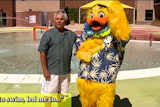 Joseph Vassallo and his sidekick Duckie