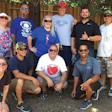 The volunteers who came together to help the Sigal family.