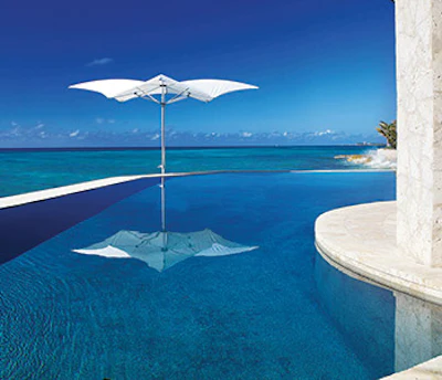In addition to providing comfort and shelter, shade structures often dramatically enhance the aesthetic beauty of aquatic settings. Some even qualify as sculpture.
