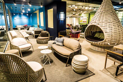 Outdoor furniture retailer Kolo Collection hired an architect for a fresh perspective when redesigning its showroom.