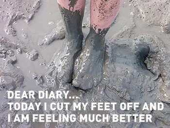 Feet Mud 418 Sm