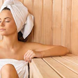 Woman Sauna Relax 418 Feat
