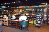 Georgia Spa Company’s EGG display drew the attention of Big Green Egg corporate.