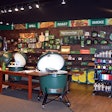 Georgia Spa Company’s EGG display drew the attention of Big Green Egg corporate.