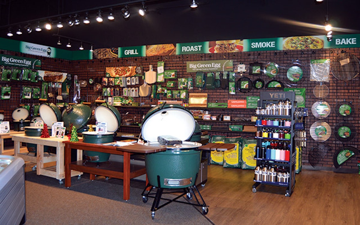 Big green shop egg stores