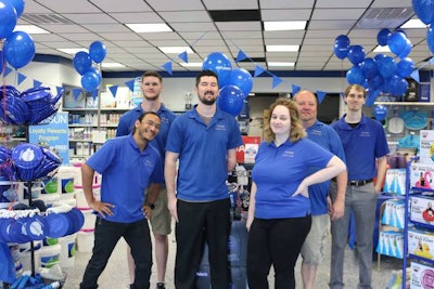The team at Texsun Pools (Houston, Texas), creates a winning experience for shoppers with dynamic displays, sales events and a loyalty program.